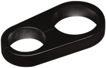 Billet Specialties BLK68020 Black 0.440 in / 0.540 in Holes Hose/Tube Separators, Stainless Hardware, Anodize