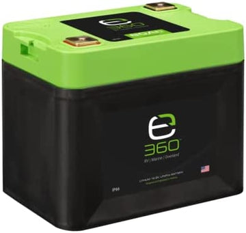 LiFePO4 Deep Cycle Battery - e360 | 80Ah 12.8V Group 24 by EXPION360 - Perfect for RV/Camper, Marine, Overland/Van, Solar and Off-Grid Applications