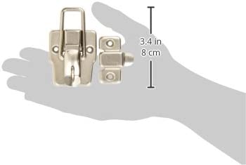 JR Products 11735 Lockable Draw Pull Latch