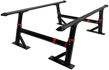 Overland Vehicle Systems 22004010: Freedom Bar Mounting Kit (FBM1) - 4 Pieces Black - Factory Side Rail Mount