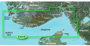 Garmin Bluechart G2 - HXEU041R - Oslo - Skagerak - Haugesund - Micro SD & SD