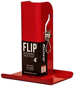Fastway 88-00-4500 4" Flip High Automatic Jack Foot for 2-1/4" Jack Tube