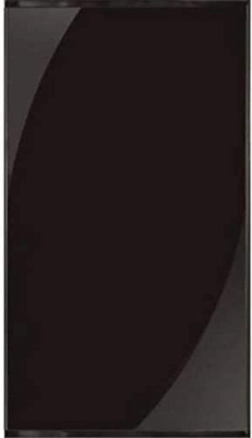 Norcold Inc. 639621 Refrigerator Door Panel - Upper, Black Acrylic, Fits NA7LX/NA8LX/NA10LX Models