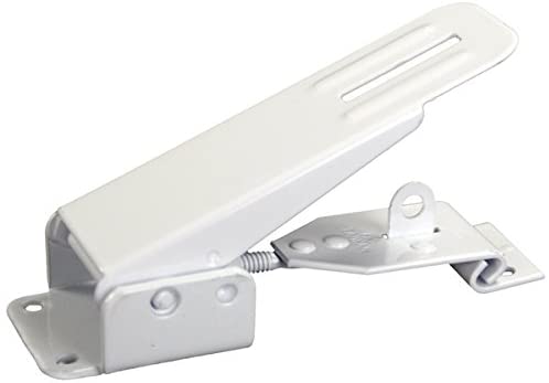 JR Products 10845 White Fold Down Camper Latch and Catch