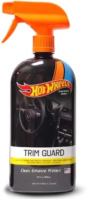 Hot Wheels Americana Series Trim Guard Spray — Special UV Protection — Car Cleaning Supplies — Car Care Products — Interior Car Detailing Supplies — Interior Car Cleaner