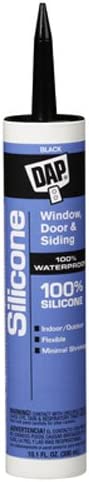 Dap 08642 Dow Corning Silicone Sealant, 10.1-Ounce (Black)