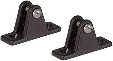 Whitecap Industries 3405BP Large Nylon Deck Hinge - Black