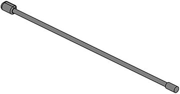 BAK Industries BAKPARTS-281A0001 Tonneau Cover - Replacement Rod