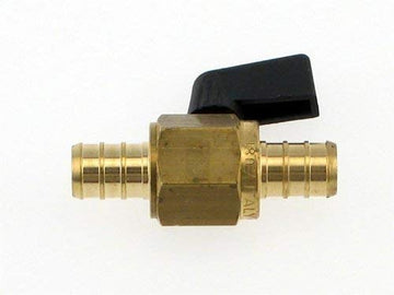 BestPEX 51201 Metal Brass 1/4 Turn Valve, 0.5" Size