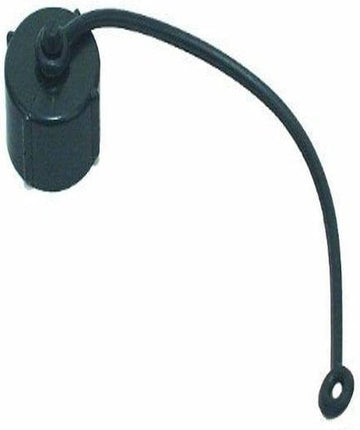 Valterra Products, Inc. T1020-1DVP 0.75" Black Carded Hose Cap with Strap