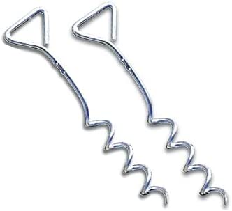 Powerwinch Carefree 901001 Corkscrew Anchor44; 2 Pack