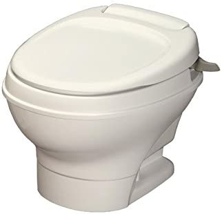 Thetford 31647 Aqua Magic V Parchment Low Hand Flush