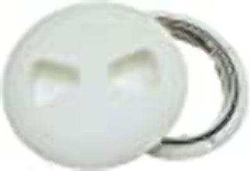 TH Marine 4" Low Profile Screw Out Textured Deck Plate w/Molded Gasket- Polar White (DPSLP-4-2-DP)