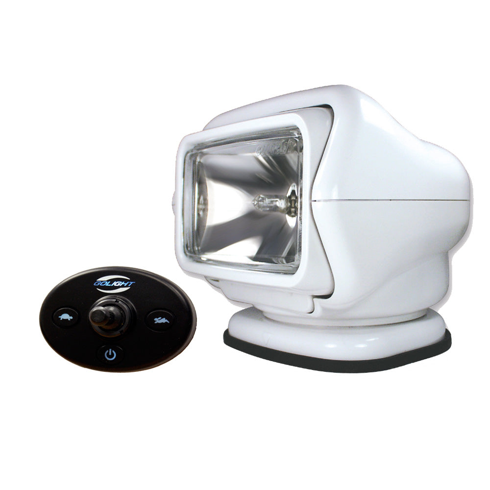 Golight Stryker Searchlight 12V w/Wired Dash Control w/20' Wire Harness - White
