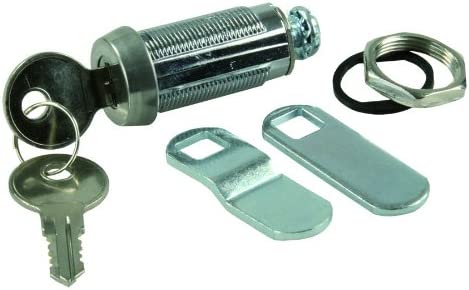 JR Products 00185 Compartment Door Key Lock - 1-3/8" 1-3/8 Inch