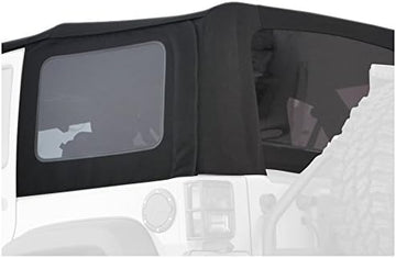 Smittybilt Premium Replacement Soft Top (ProT3k Black) - 9076235