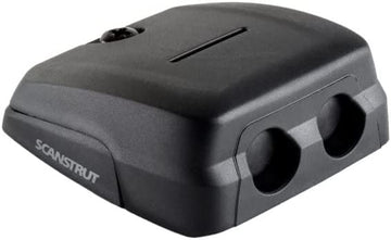 Scanstrut DS-HD10-BLK Horizontal Double Cable Seal – Black