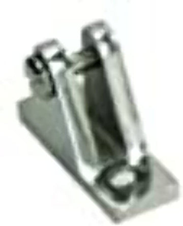 Rail Hinge 7/8" Wht Pr