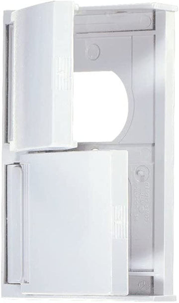 RV Designer Snap Cover Oulet Plate, Weatherproof, AC Electrical White