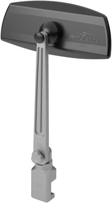 PTM Watersports P13157-200TEBCL Rail Mount Pontoon Mirror System Pro - Electrobrite Silver