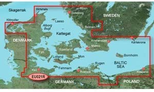 Garmin Bluechart G2 - HXEU021R - Denmark East & Sweden Southeast - Micro SD & SD