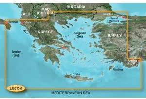 Garmin Bluechart G2 HXEU015R Aegean Sea & Sea of Marmara - Micro SD & SD