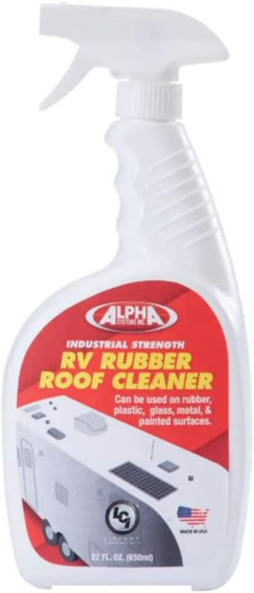 Alpha Systems 862414 Industrial-Strength RV Rubber Roof Cleaner - 22 oz.