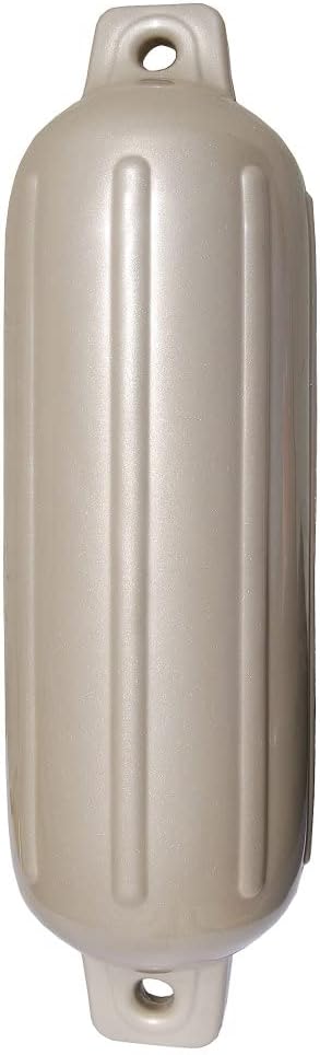 Taylor Made 252079 Storm Gard Inflatable Vinyl Fender - 5.5" x 20", Aurora Gold