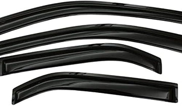 Stampede 6005-2 Tape-Onz Sidewind Deflector for Chevrolet/GMC 2-Door (Smoke)