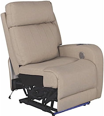 THOMAS PAYNE® Seismic Series Luxury RV Theater Seating Recliner - Left Hand Configuration, Altoona – Remote Control Power Recline, Massage and Lumbar – Power Port Accessory Compatible – 2020134975