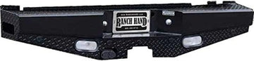 Ranch Hand SBD09HBLSL Sport Series Rear Bumper with Sensors for Dodge RAM