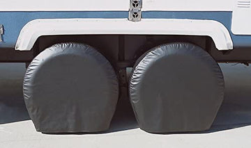 ADCO 3977 Black Bus Vinyl Ultra Tyre Gard Wheel Cover, (Set of 2) (Fits 40"-42")