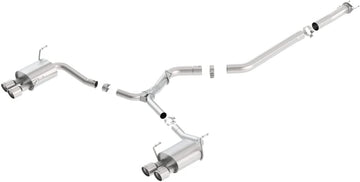 BORLA 140595 ATAK Cat-Back Exhaust System, 3 inch