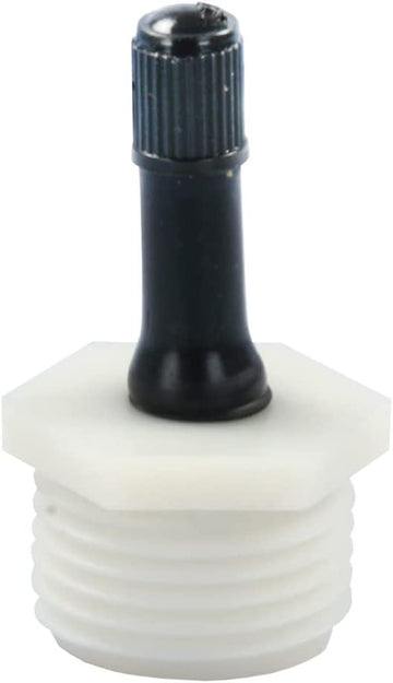 JR Products 03054 Blow Out Plug Plastic W/Valve