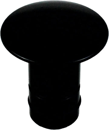 Bob's Machine 311-000002BK Deckplugs Pedestal Seat Plug - 0.75", Black