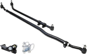 Rock Jock RJ-442100-101 Heavy Duty Steering Stabilizer Shock Mounting Relocation Kit, Black