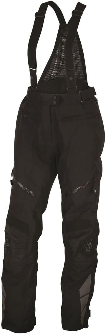 FirstGear Kilimanjaro 2.0 Womens Textile Motorcycle Pants Black 12 USA Tall