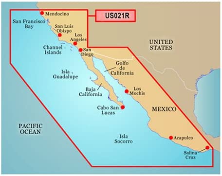 Garmin 010C072200 G2 Vsn HD SD Card VUS021R California-Mexico