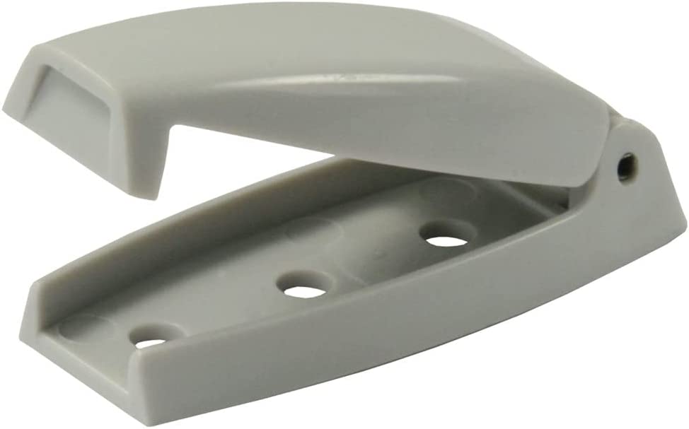 JR Products 10244 Baggage Door Catch Gray 2/Pack