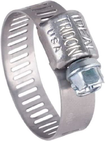 Stainless Steel Band Hose Clamps Ideal Tridon #28 10 Pcs 1 Box (1-1/4" TO 2-1/4") Made in USA