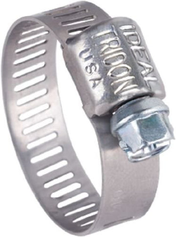 Stainless Steel Band Hose Clamps Ideal Tridon #4 Mini 10 Pcs 1 Box (5/16" TO 5/8") Made in USA