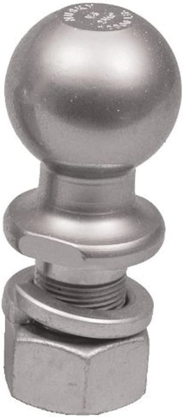 Husky 34918 2 X 1 X 2-1/8 Chrome Solid Steel Trailer Hitch Ball
