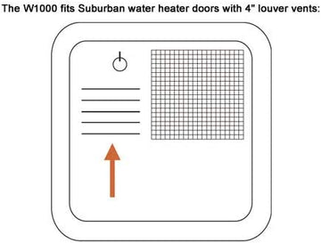 JCJ W1000 Water Heater Mud Screen