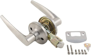 AP Products 013-230-SS Lock Set Passage Lever Style