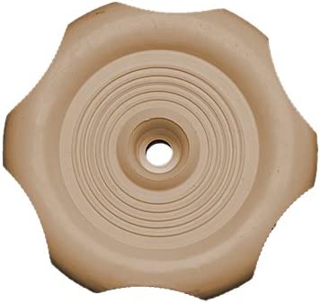 RV Designer Collection H719 1” Shaft White Window Knob 1 inch Shaft Beige