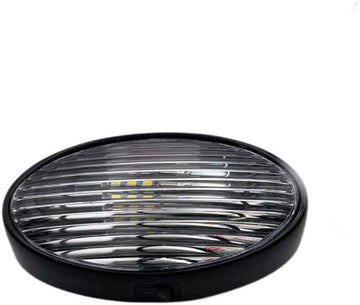 RV Designer L860, Oval Porch Light with On/Off Switch, LED