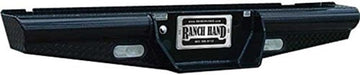 Ranch Hand BBF080BLSL Rear Bumper with Skirts, Lights and Sensor for Ford HD