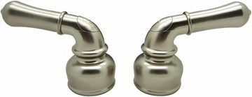 Dura Faucet (DF-RKC-SN) RV Replacement Hot and Cold Classical Handles (Brushed Satin Nickel)