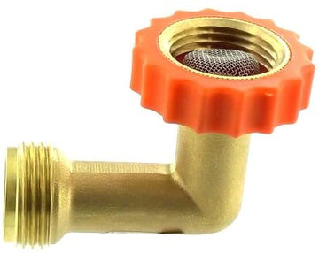 Valterra A01-0020VP Brass 90° Lead-Free Hose Saver 90 Degree
