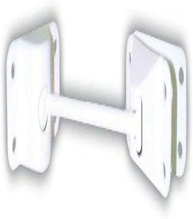 JR Products 10475 Polar White 6" Ultimate Door Holder 6 Inch